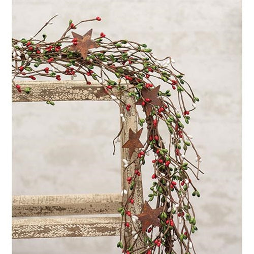 Pip Berry Garland With Stars Holiday Combo 40