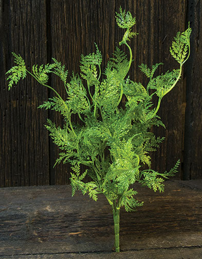Badium Fern Bush Lt Green 15"