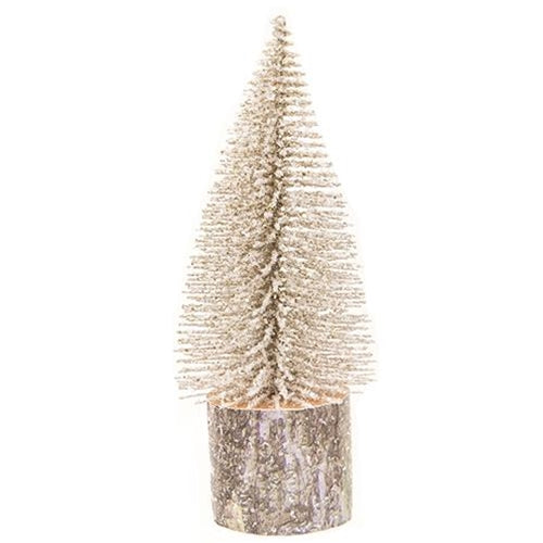 Snowy Foxtail Pine Tree 8"