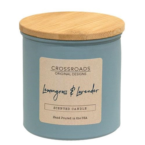 Lemongrass & Lavender 14oz Jar Candle w/Wood Lid
