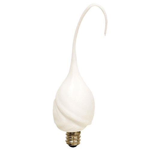 Pearl Silicone Flame Cover w/Replaceable Bulb