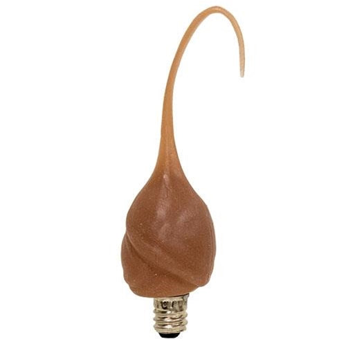 Cinnamon Silicone Flame Cover w/Replaceable Bulb