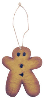 Gingerbread Man Ornament Resin