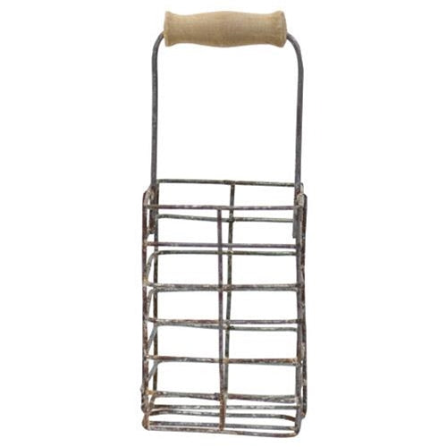 Mini Wire Tall Basket w/Handle