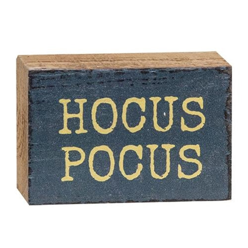 Hocus Pocus Block Sign