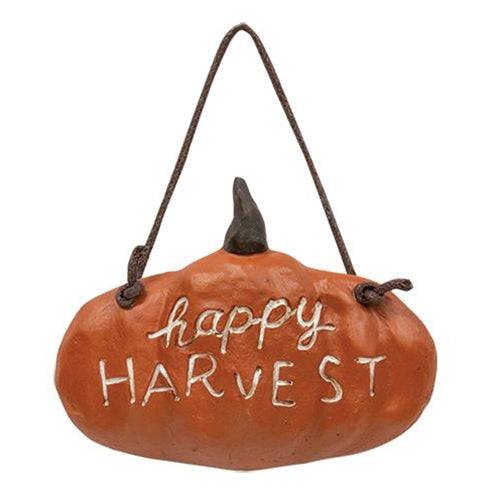 Resin Happy Harvest Hanger