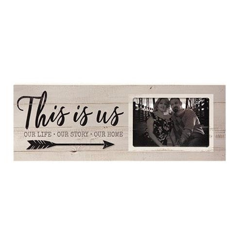 This Is Us Photo Frame Sign