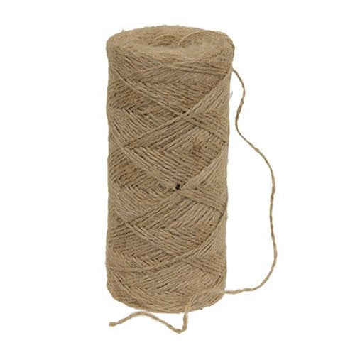 Natural Jute Cord 2 Ply 400ft