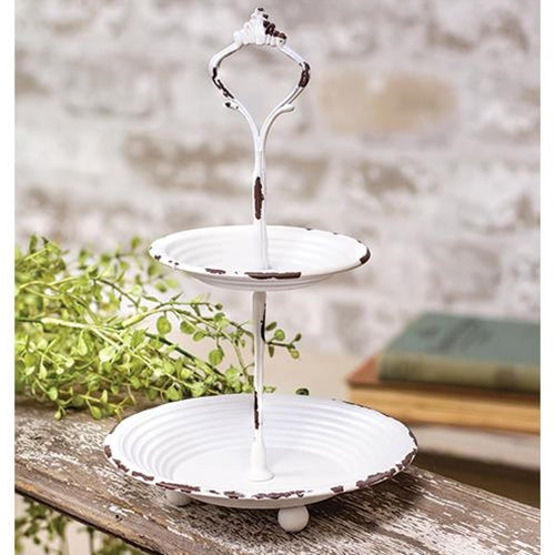 Two-Tier Candy Dish 9.25"
