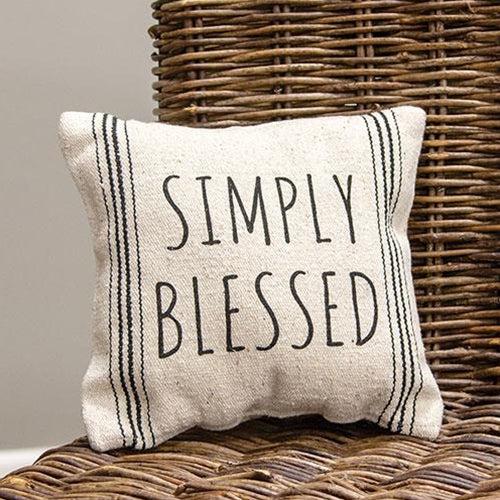 Thankful Primitive Pumpkin Wreath Pillow Cover - Feelin' Memphis LLC