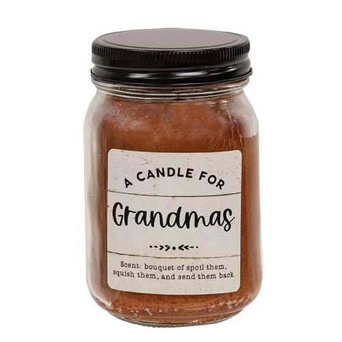 A Candle For Grandmas BMS Pint Jar Candle