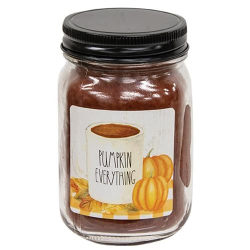 Pumpkin Everything Pumpkin Spice Pint Jar Candle
