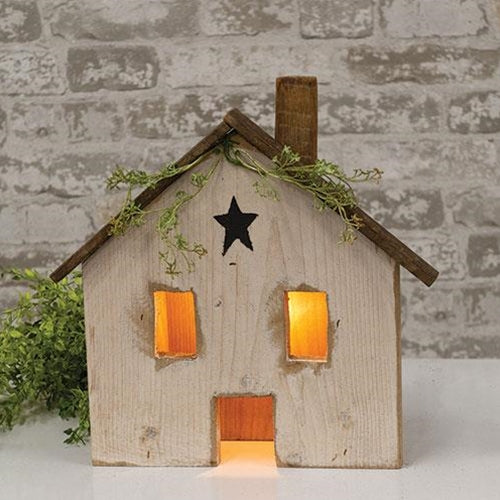 Light Up White Farmhouse