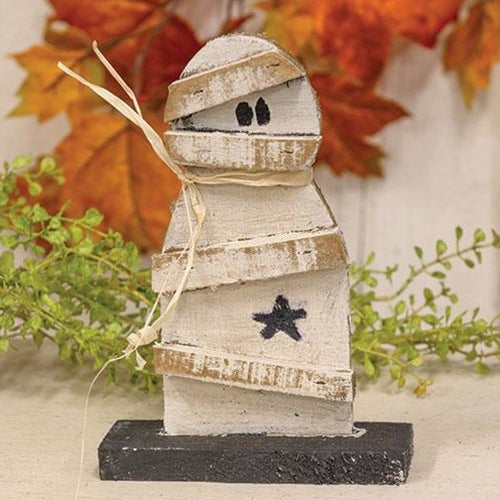 Rustic Baby Mummy on Base