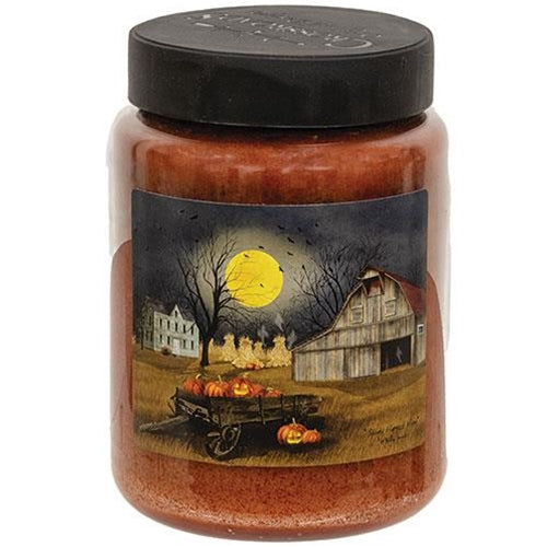 Spooky Harvest Moon Pumpkin Spice Jar Candle 26oz