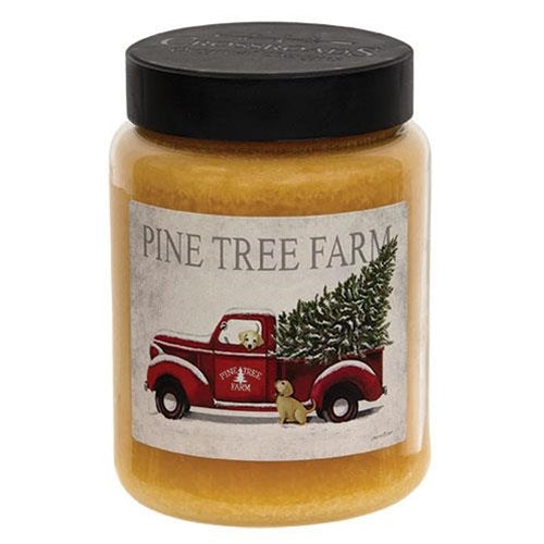 Pine Tree Farm Santa's Cookie Crumble Jar Candle 26oz