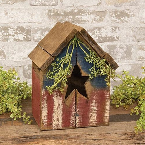 Small Americana Pallet Birdhouse