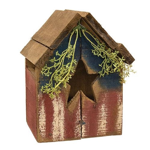 Small Americana Pallet Birdhouse
