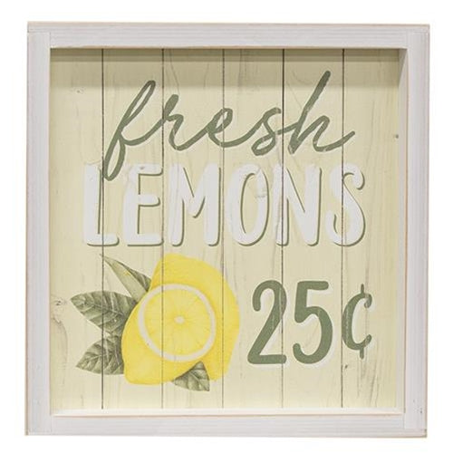 Fresh Lemons Frame