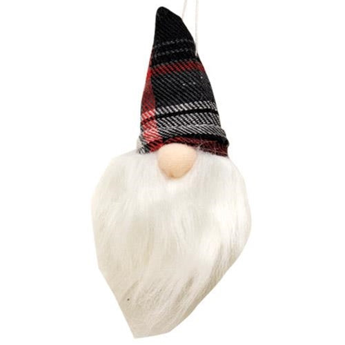 Stuffed Gnome Ornament 6" 3 Asstd.