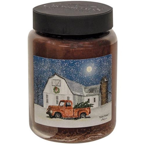 "Wintry Weather" 26 oz Jar Candle