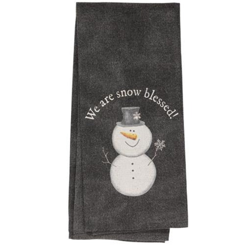 Snow Blessed Dish Towel