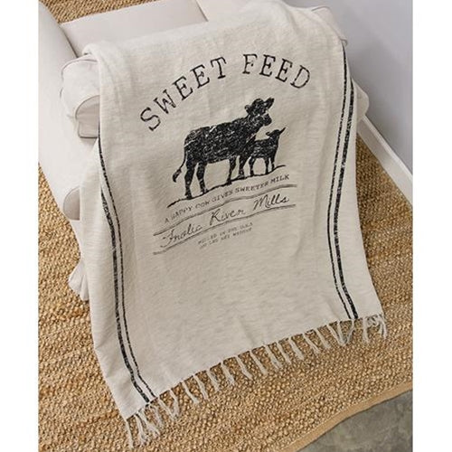 Sweet Feed Farmhouse Throw – Primitive Renditions