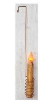 Rusty Spiral Taper Hanger