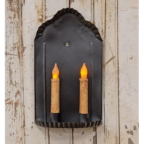 Hamilton Double Taper Sconce