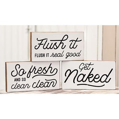 Get Naked Wood Block. 3 asstd.