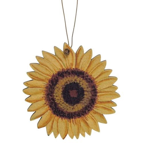 3/Set Wooden Sunflower Ornaments