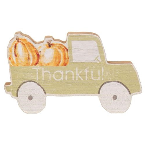 Thankful Pumpkin Truck Chunky Sitter