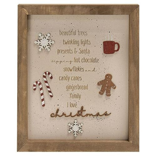 Beautiful Trees Dimensional Framed Sign