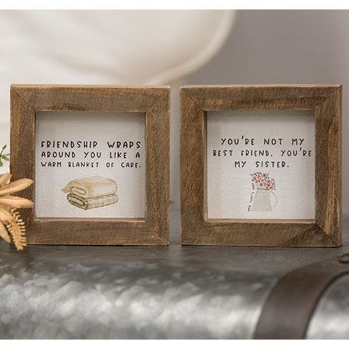 You're Not My Best Friend Mini Frame 2 Asstd.