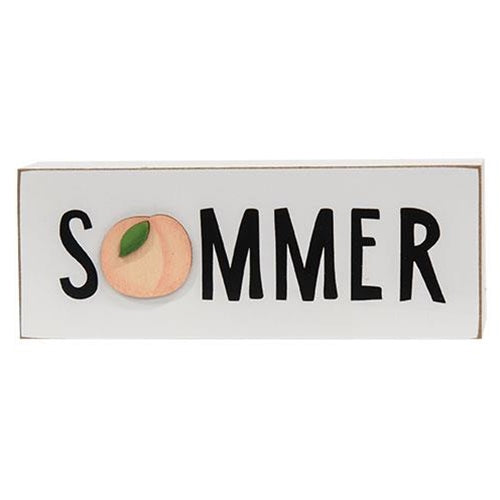 Summer With Peach Block