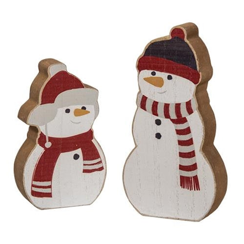 2/Set Cozy Chunky Snowman Sitters