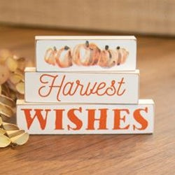 3/Set Harvest Wishes Blocks