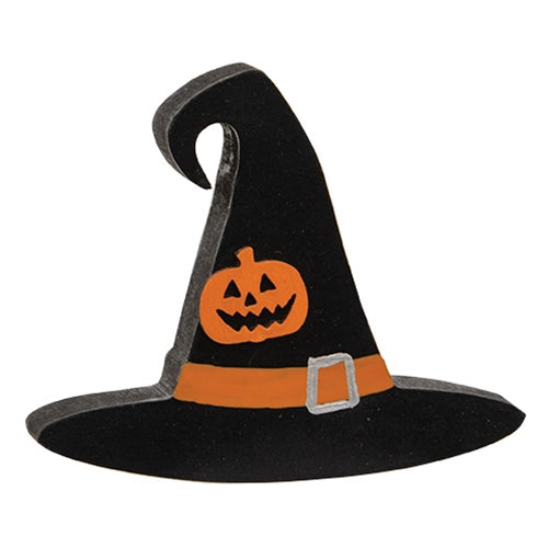 Jack O Lantern Witch Hat Chunky Sitter