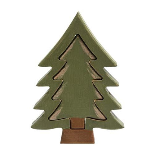 2/Set Wooden Christmas Tree Cutout Set