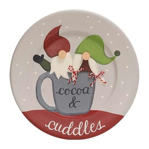 Cocoa & Cuddles Gnome Duo Plate