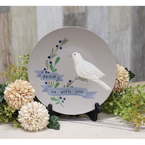 Peace Be With You Dove Plate