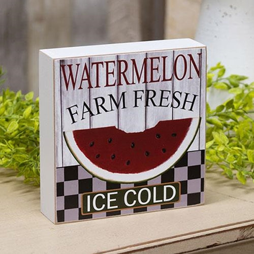 Watermelon Farm Fresh Box Sign