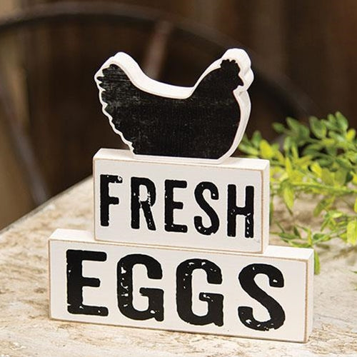 3/Set Fresh Eggs Stacking Blocks