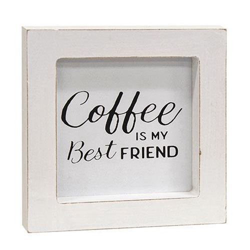 I Like My Coffee Hot Mini Framed Sign 4 Asstd.