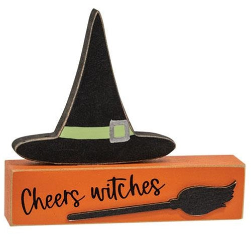 Cheers Witches Block w/Witch Hat