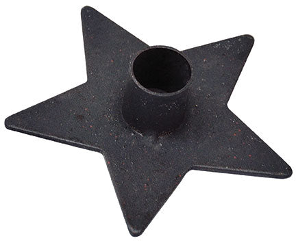 Iron Star Candle Holder