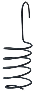 Black Spiral Hanger 3.5"