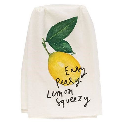 Easy Peasy Lemon Squeezy Dish Towel