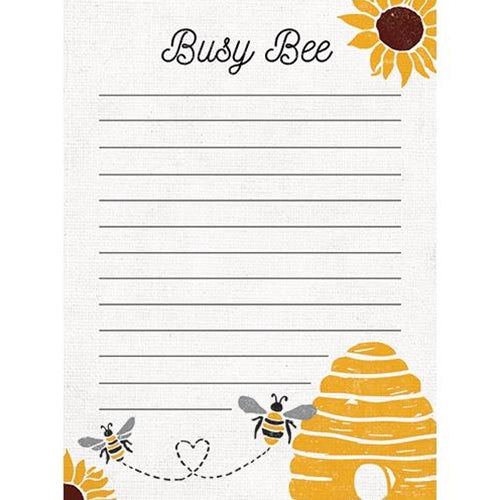 Busy Bee Mini Notepad