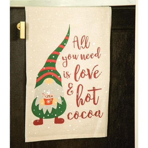 All You Need is Love & Hot Cocoa Dish Towel